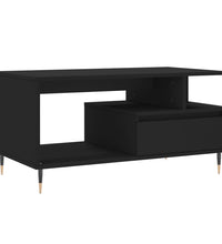 Couchtisch Schwarz 90x49x45 cm Holzwerkstoff