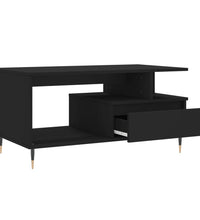 Couchtisch Schwarz 90x49x45 cm Holzwerkstoff