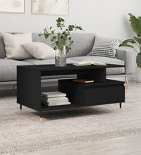 Couchtisch Schwarz 90x49x45 cm Holzwerkstoff