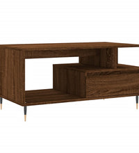 Couchtisch Braun Eichen-Optik 90x49x45 cm Holzwerkstoff