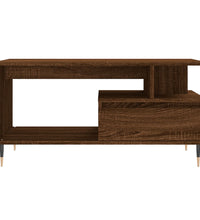 Couchtisch Braun Eichen-Optik 90x49x45 cm Holzwerkstoff