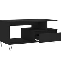 Couchtisch Schwarz 90x49x45 cm Holzwerkstoff