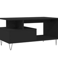Couchtisch Schwarz 90x49x45 cm Holzwerkstoff