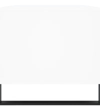 Couchtisch Weiß 90x49x45 cm Holzwerkstoff