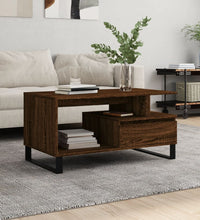 Couchtisch Braun Eichen-Optik 90x49x45 cm Holzwerkstoff