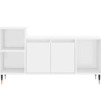 TV-Schrank Weiß 100x35x55 cm Holzwerkstoff