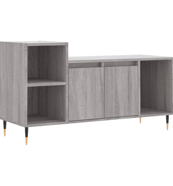 TV-Schrank Grau Sonoma 100x35x55 cm Holzwerkstoff