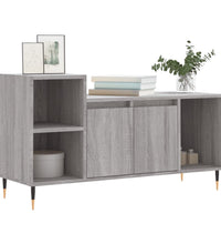 TV-Schrank Grau Sonoma 100x35x55 cm Holzwerkstoff