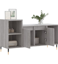 TV-Schrank Grau Sonoma 100x35x55 cm Holzwerkstoff