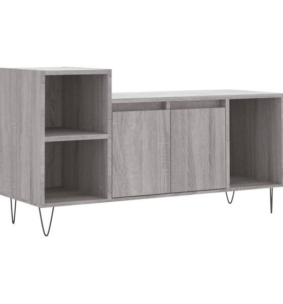 TV-Schrank Grau Sonoma 100x35x55 cm Holzwerkstoff