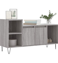 TV-Schrank Grau Sonoma 100x35x55 cm Holzwerkstoff