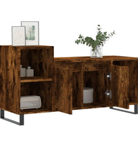 TV-Schrank Räuchereiche 100x35x55 cm Holzwerkstoff