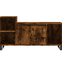 TV-Schrank Räuchereiche 100x35x55 cm Holzwerkstoff