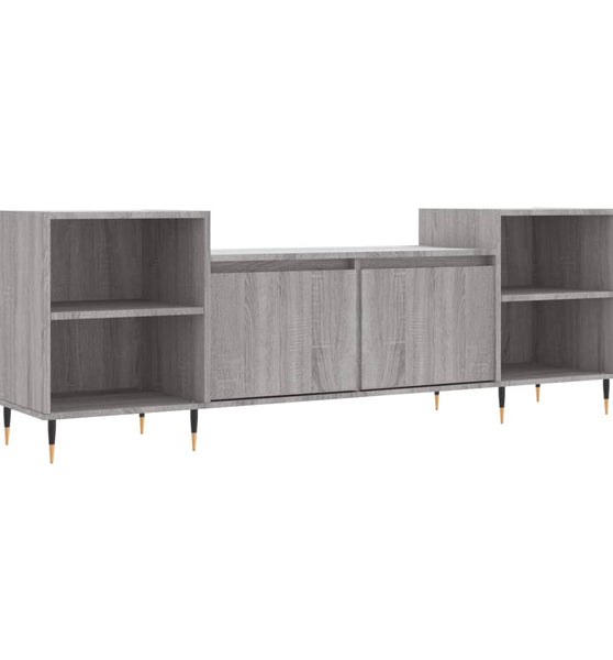 TV-Schrank Grau Sonoma 160x35x55 cm Holzwerkstoff