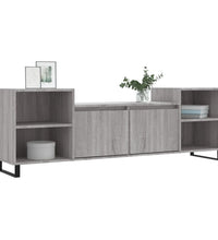 TV-Schrank Grau Sonoma 160x35x55 cm Holzwerkstoff