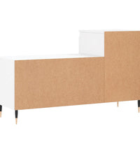 Schuhregal Weiß 102x36x60 cm Holzwerkstoff