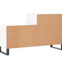 Schuhregal Weiß 102x36x60 cm Holzwerkstoff