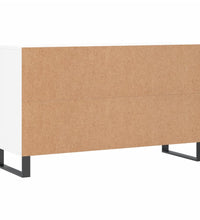 Schuhregal Weiß 102x36x60 cm Holzwerkstoff