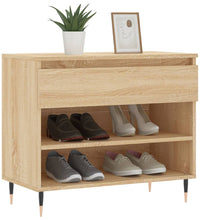 Schuhregal Sonoma-Eiche 70x36x60 cm Holzwerkstoff