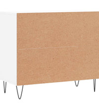 Schuhregal Weiß 70x36x60 cm Holzwerkstoff