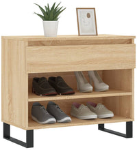 Schuhregal Sonoma-Eiche 70x36x60 cm Holzwerkstoff