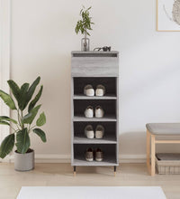 Schuhschrank Grau Sonoma 40x36x105 cm Holzwerkstoff