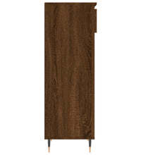 Schuhschrank Braun Eichen-Optik 40x36x105 cm Holzwerkstoff