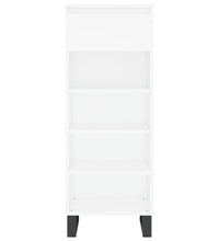 Schuhschrank Weiß 40x36x105 cm Holzwerkstoff