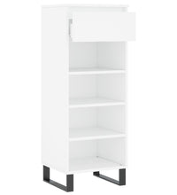 Schuhschrank Weiß 40x36x105 cm Holzwerkstoff
