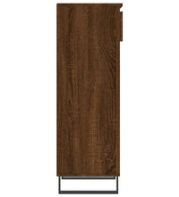 Schuhschrank Braun Eichen-Optik 40x36x105 cm Holzwerkstoff