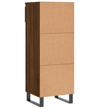 Schuhschrank Braun Eichen-Optik 40x36x105 cm Holzwerkstoff