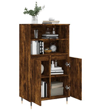 Highboard Räuchereiche 60x36x110 cm Holzwerkstoff