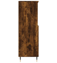 Highboard Räuchereiche 60x36x110 cm Holzwerkstoff