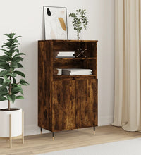 Highboard Räuchereiche 60x36x110 cm Holzwerkstoff