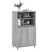 Highboard Grau Sonoma 60x36x110 cm Holzwerkstoff