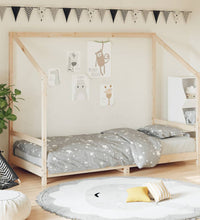 Kinderbett 90x200 cm Massivholz Kiefer