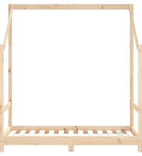 Kinderbett 70x140 cm Massivholz Kiefer