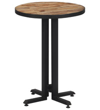 Bistrotisch Rund Ø55x76 cm Recyceltes Massivholz Teak