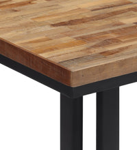 Couchtisch 55x55x40 cm Recyceltes Massivholz Teak