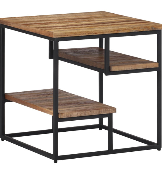 Beistelltisch 50x50x50 cm Recyceltes Massivholz Teak