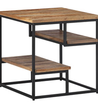 Beistelltisch 50x50x50 cm Recyceltes Massivholz Teak