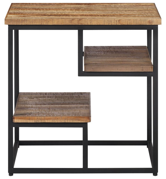 Beistelltisch 50x50x50 cm Recyceltes Massivholz Teak