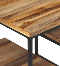 Beistelltisch 50x50x50 cm Recyceltes Massivholz Teak