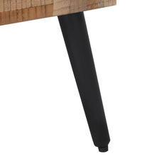 Couchtisch Grau 55x55x40 cm Recyceltes Massivholz Teak