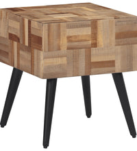 Beistelltisch 40x40x45 cm Recyceltes Massivholz Teak