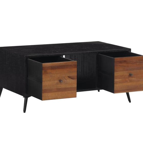 Couchtisch 90x50x41 cm Recyceltes Massivholz Teak