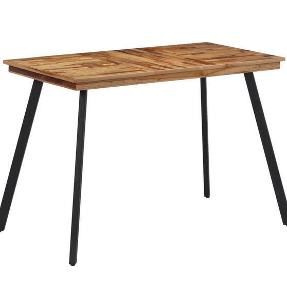 Esstisch 120x62x76 cm Massivholz Teak
