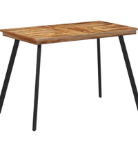Esstisch 120x62x76 cm Massivholz Teak