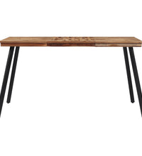 Esstisch 148x97x76 cm Massivholz Teak