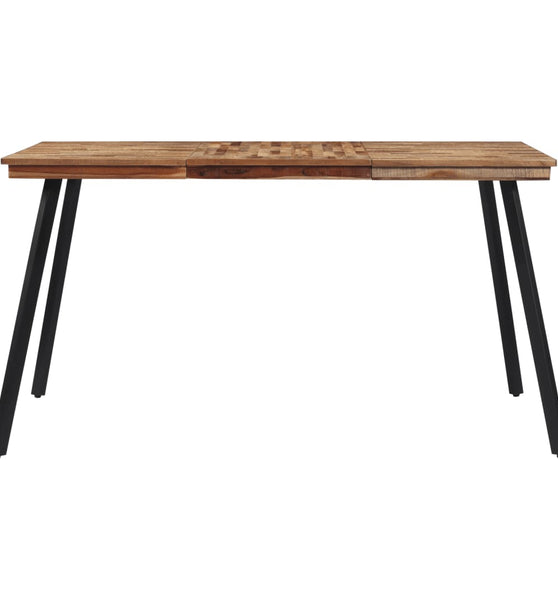 Esstisch 148x97x76 cm Massivholz Teak